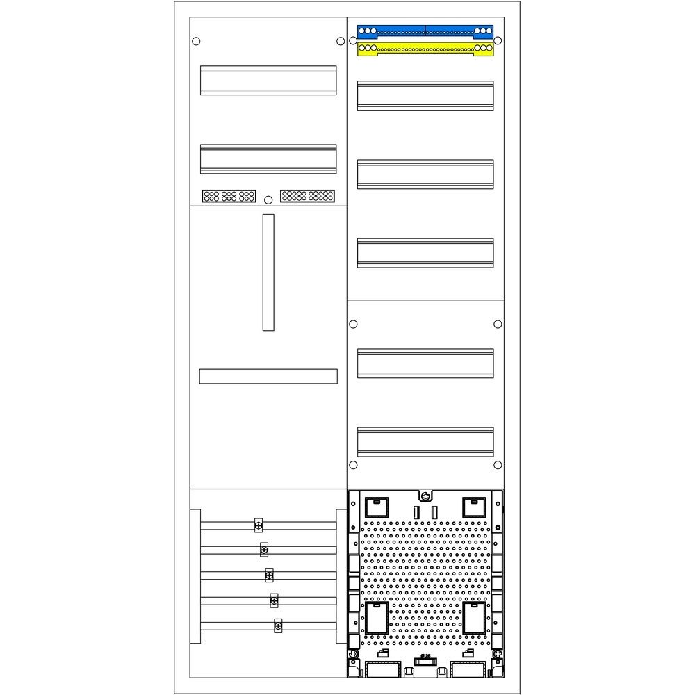 f-tronic Zählerschrank ZE106APZO Nr. 7121701 