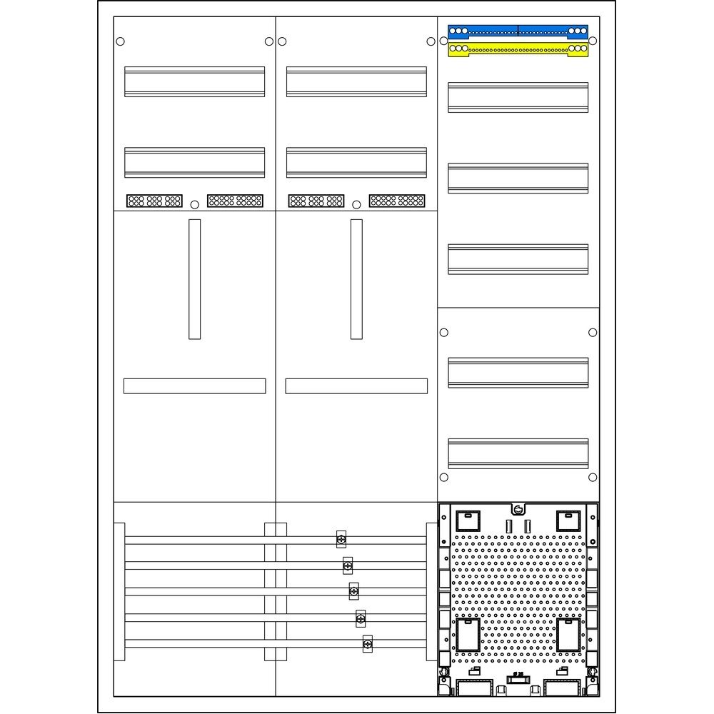 f-tronic Zählerschrank ZE116APZO Nr. 7121702 