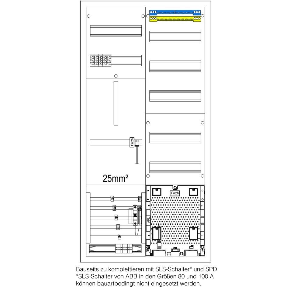 f-tronic Komplettschrank 7121727 Typ ZE106APZ-100A 