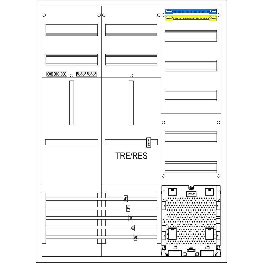 f-tronic Komplettschrank 7121728 Typ ZE129APZ 