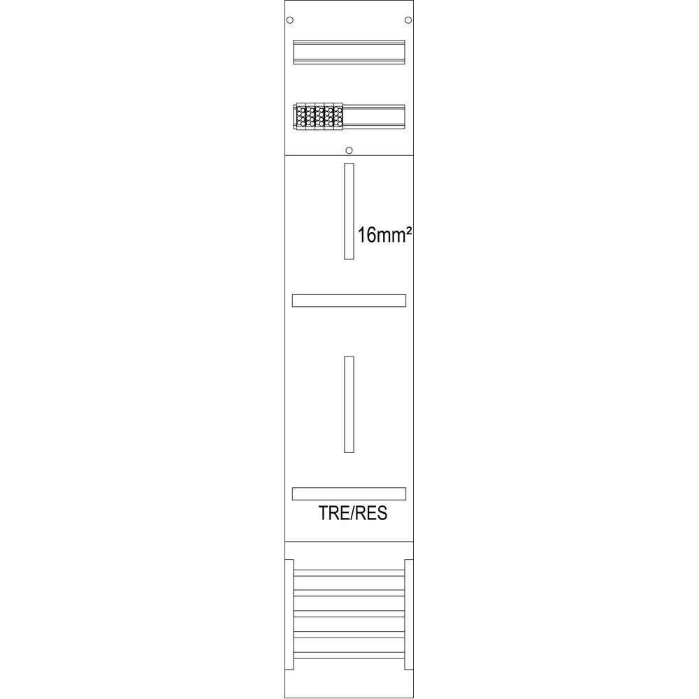 f-tronic Zählerfeld 7120328 Typ ZR6-16 