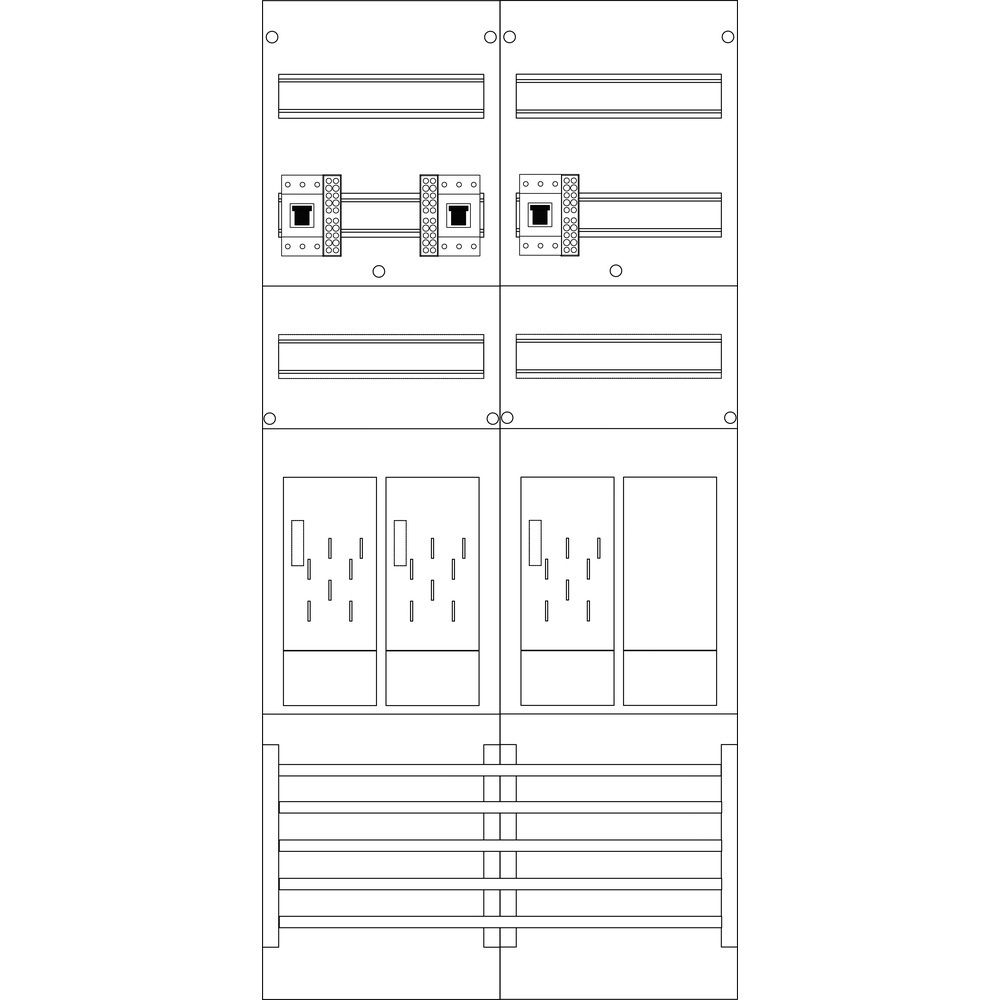 f-tronic Zählerfeld 7120179 Typ E16ER6-HSP 