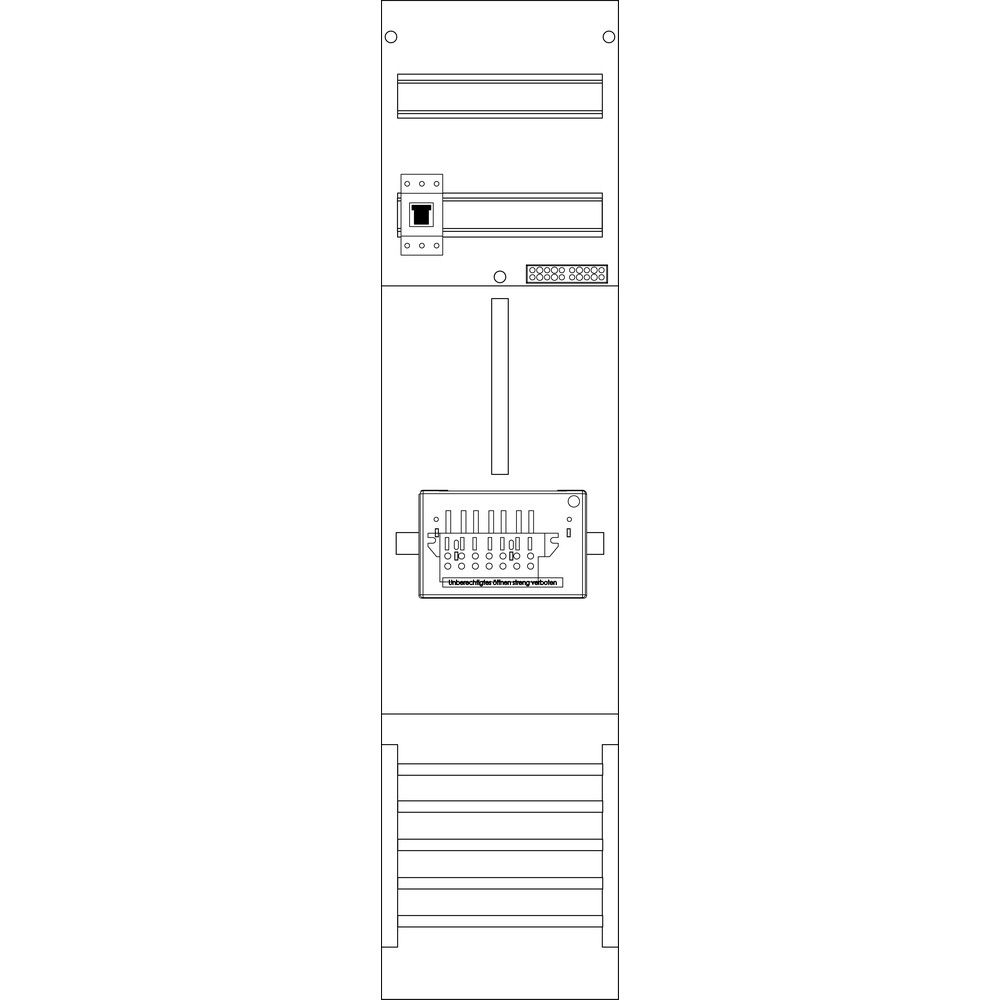 f-tronic Zählerfeld 7121019 Typ Z1B-ZSK-HSP 