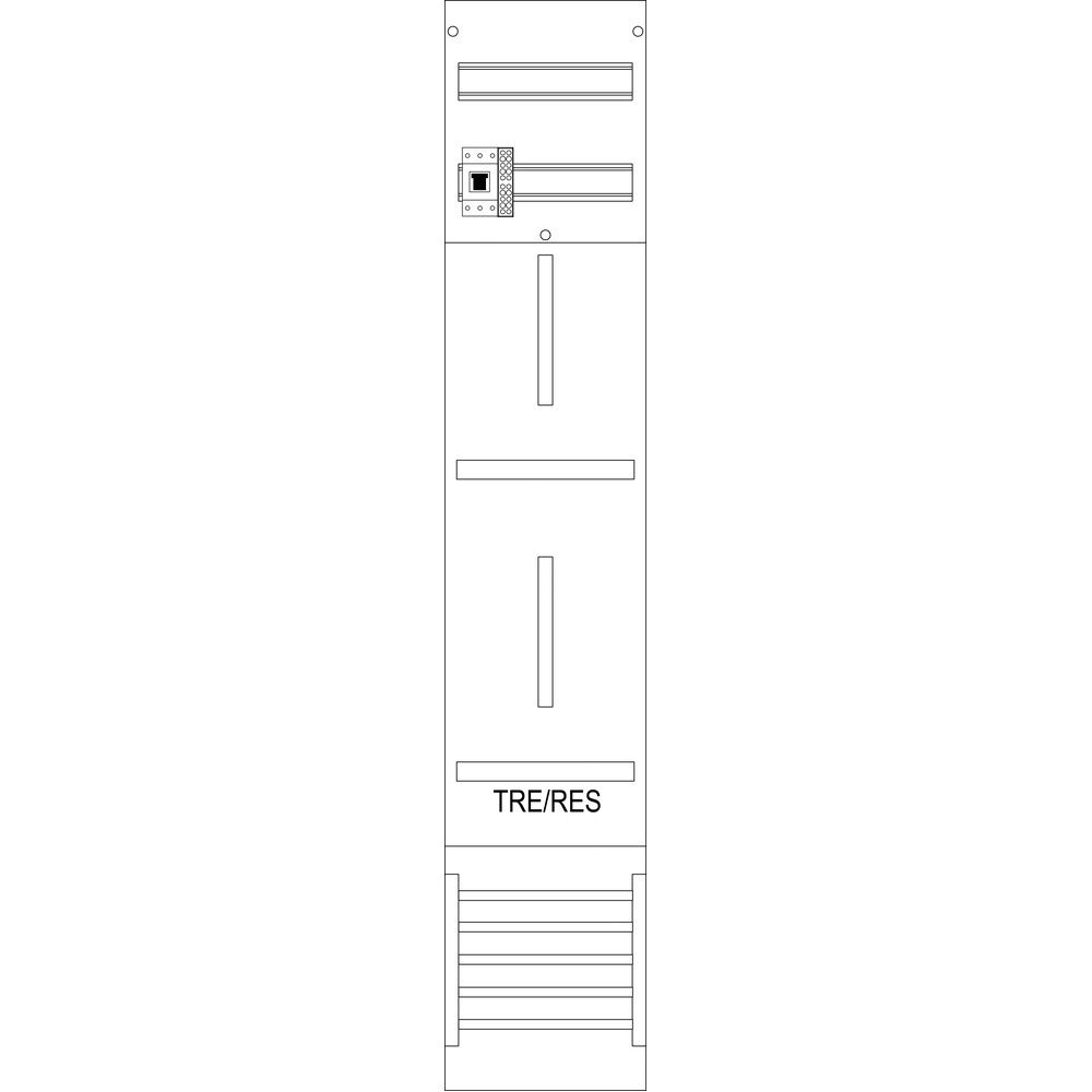 f-tronic Zählerfeld 7120330 Typ ZR6-HSP 