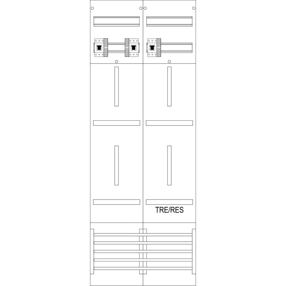 f-tronic Zählerfeld 7120332 Typ Z16ZR6-HSP 