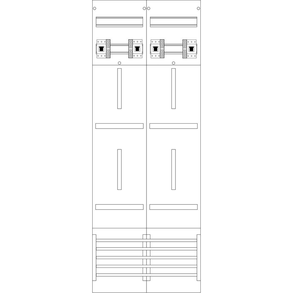 f-tronic Zählerfeld 7120333 Typ Z216-HSP 