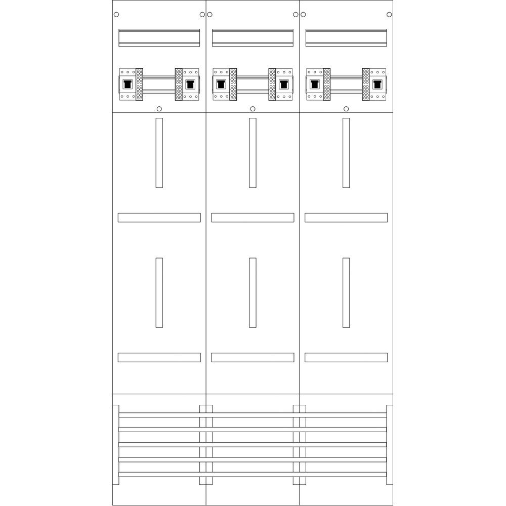 f-tronic Zählerfeld 7120334 Typ Z316-HSP 