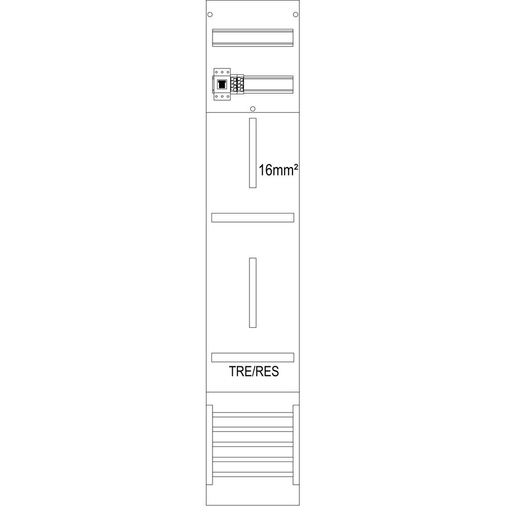 f-tronic Zählerfeld 7120336 Typ ZR6-16-HSP 