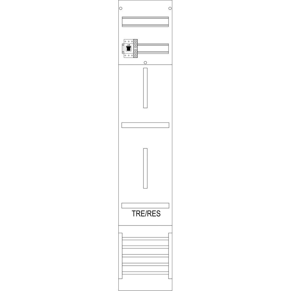 f-tronic Zählerfeld 7120338 Typ ZR6-HSS 