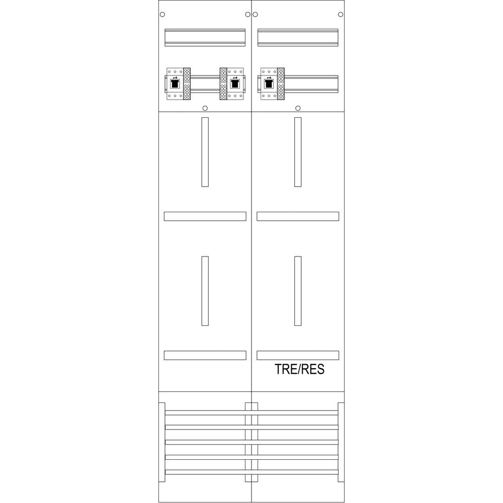 f-tronic Zählerfeld 7120340 Typ Z16ZR6-HSS 