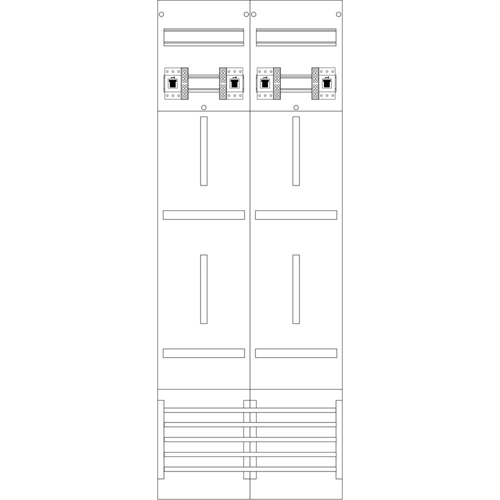 f-tronic Zählerfeld 7120341 Typ Z216-HSS 