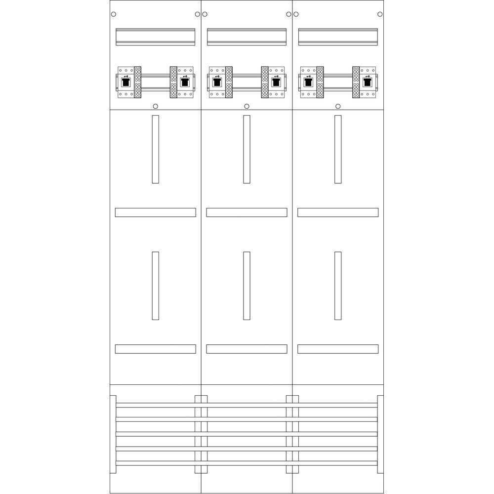 f-tronic Zählerfeld 7120342 Typ Z316-HSS 