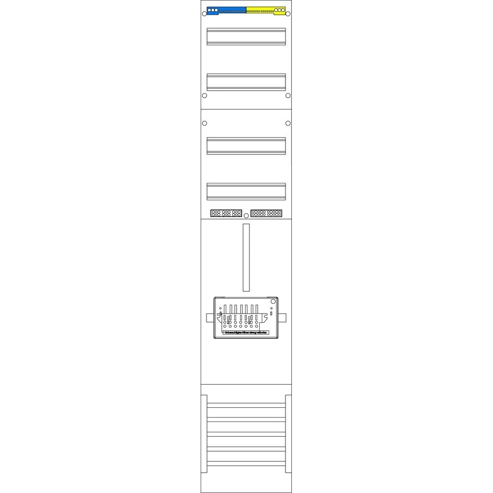 f-tronic Zählerfeld 7120345 Typ VZ6-ZSK 