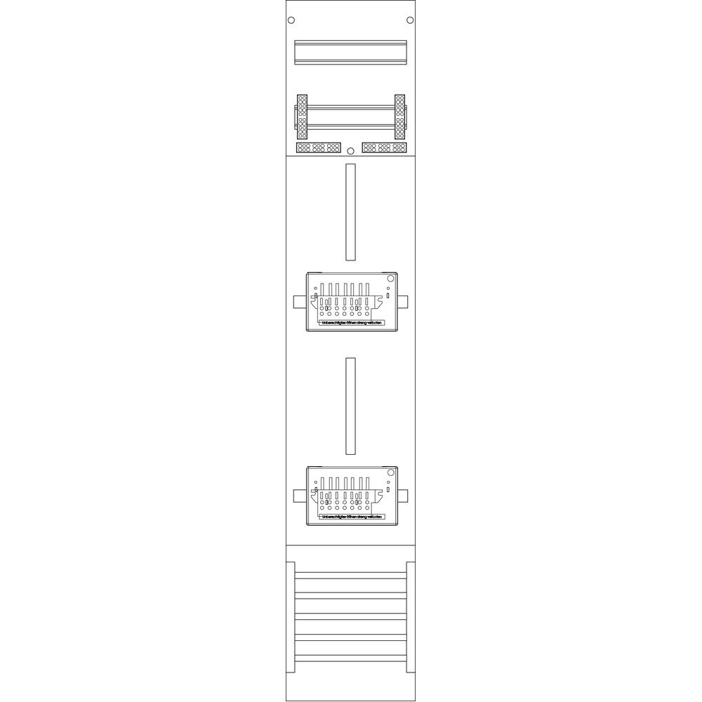 f-tronic Zählerfeld 7120347 Typ Z16-ZSK 