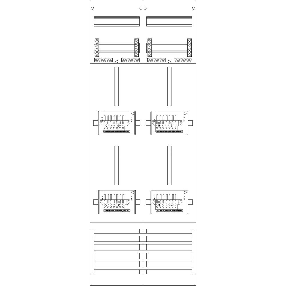 f-tronic Zählerfeld 7120349 Typ Z216-ZSK 