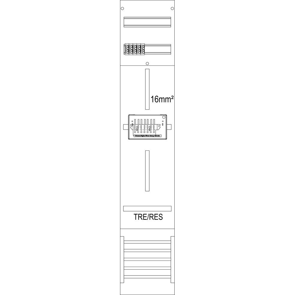 f-tronic Zählerfeld 7120352 Typ ZR6-16-ZSK 