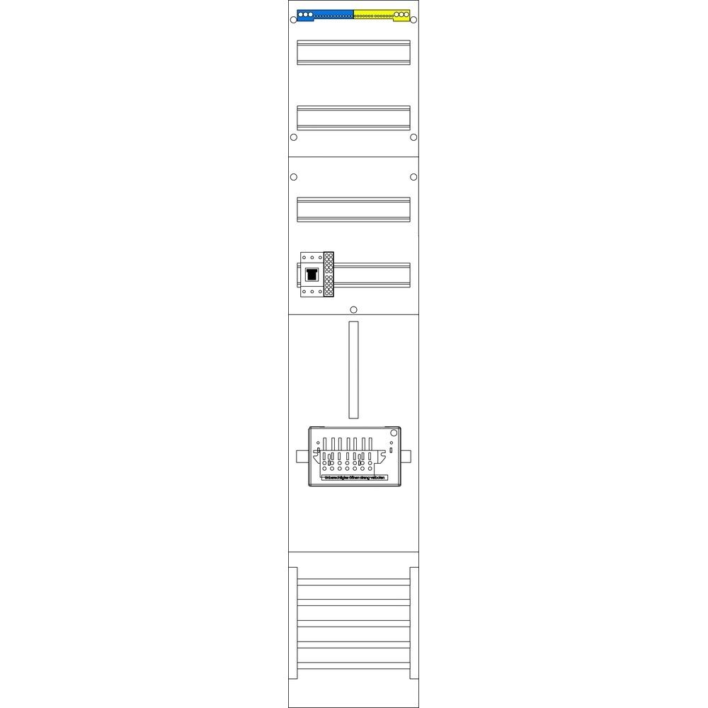 f-tronic Zählerfeld 7120353 Typ VZ6-ZSK-HSP 