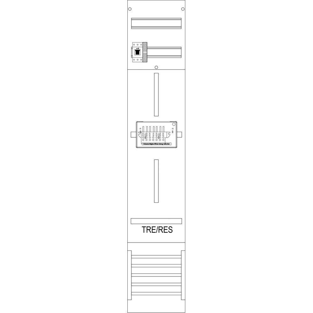 f-tronic Zählerfeld 7120362 Typ ZR6-ZSK-HSS 