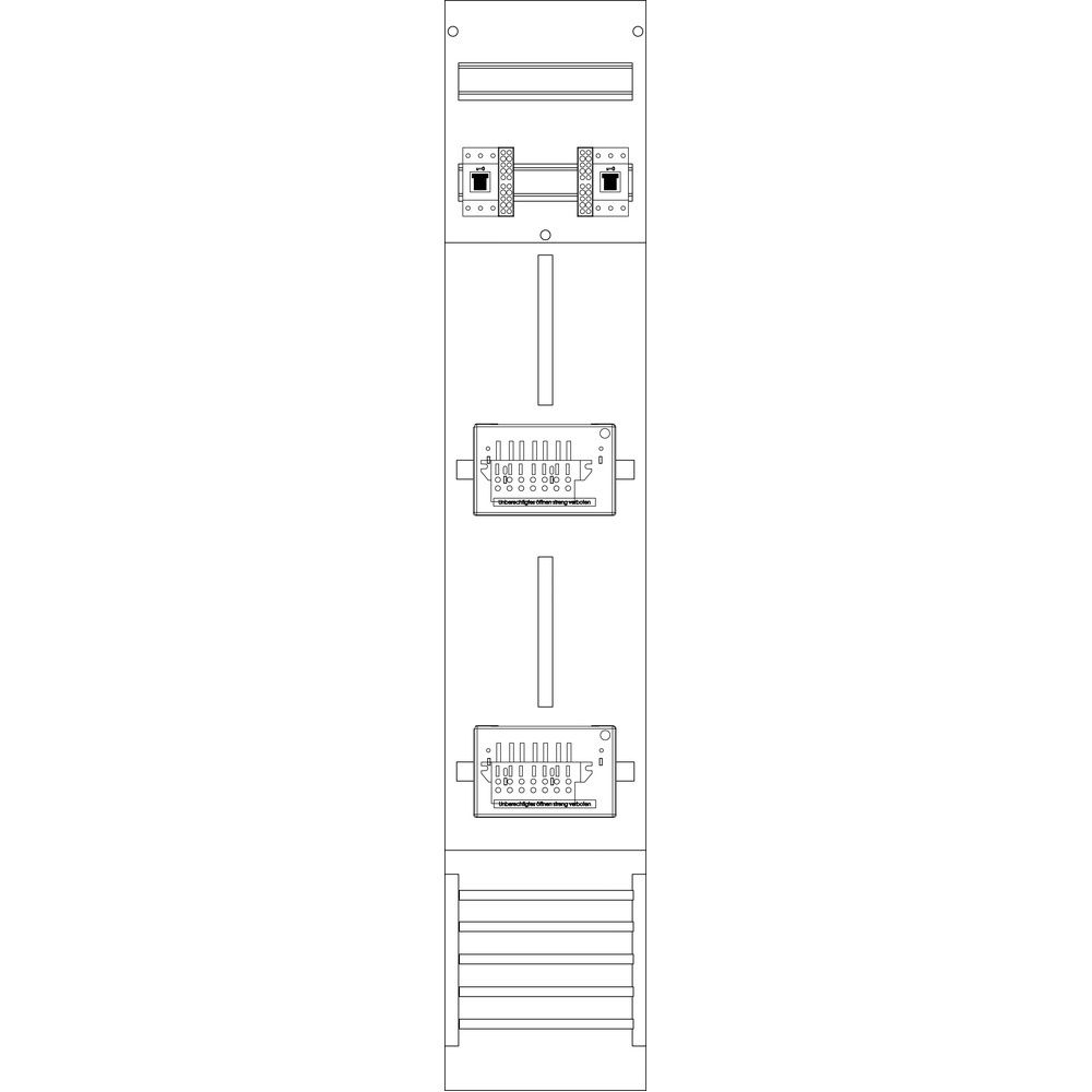 f-tronic Zählerfeld 7120363 Typ Z16-ZSK-HSS 