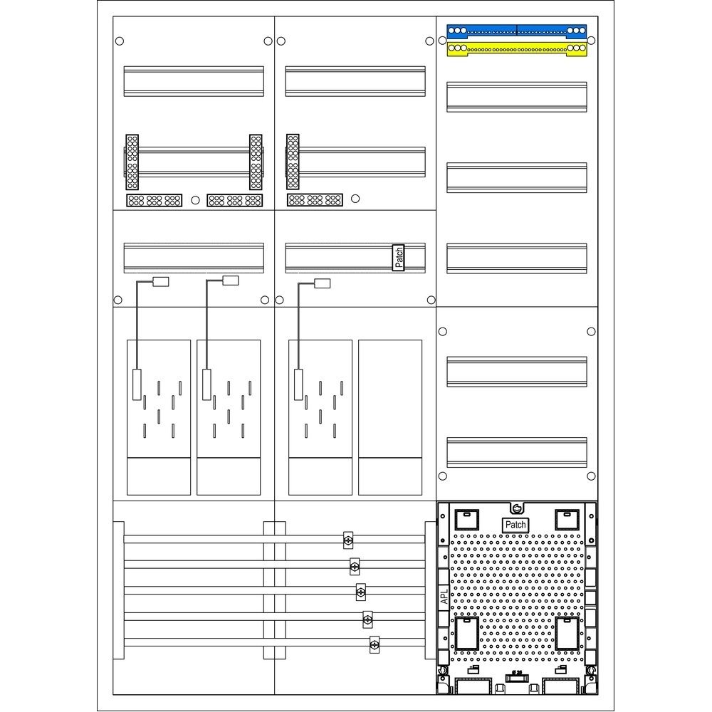 f-tronic Komplettschrank 7121846 Typ EHZ62APZ 