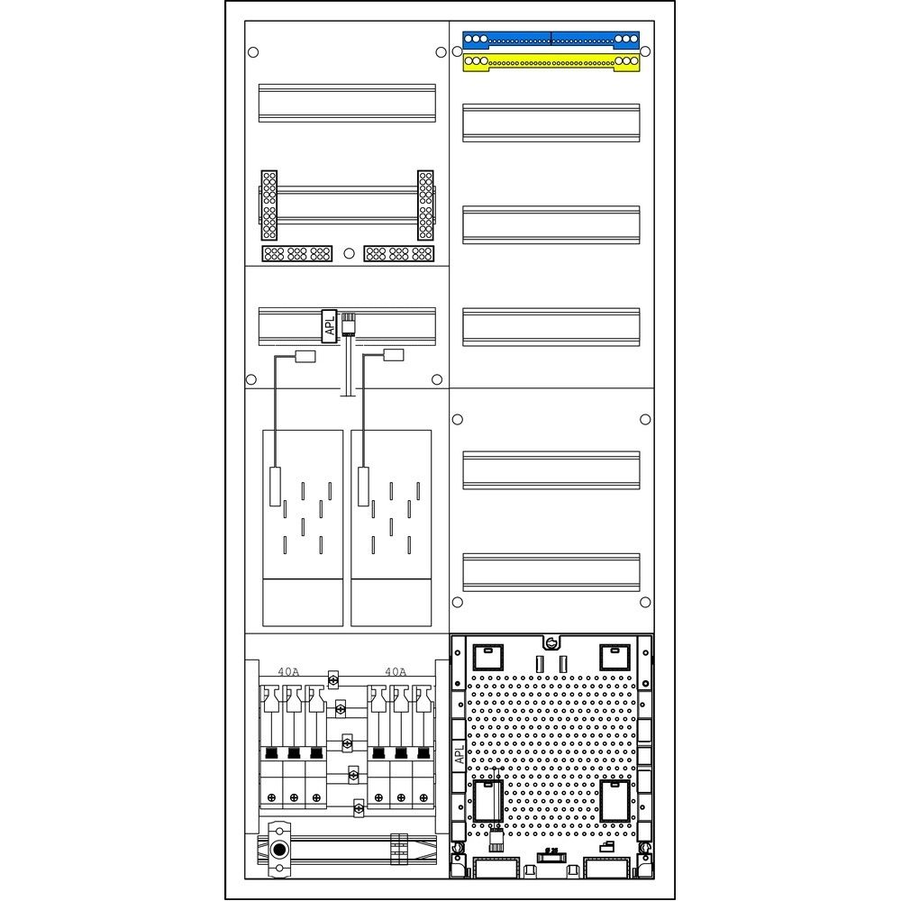 f-tronic Komplettschrank 7121857 Typ EHZ52APZ-0040-TCEHZ 