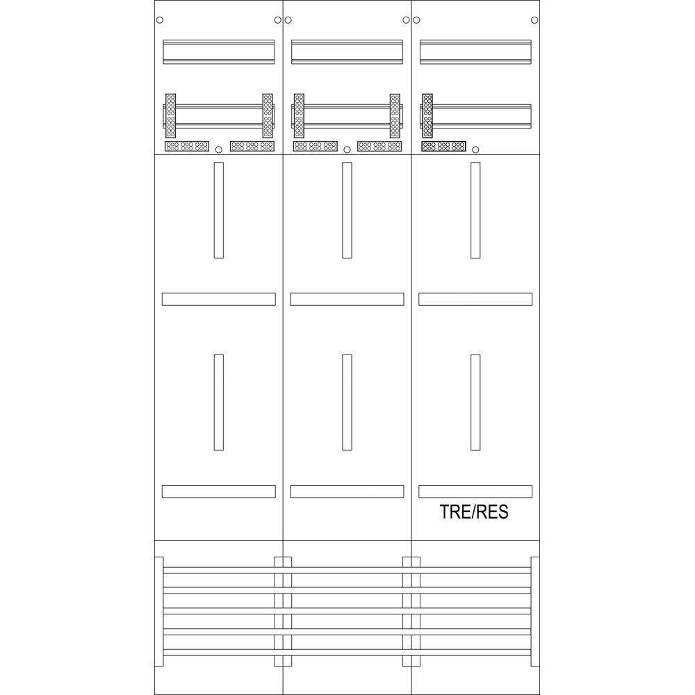 f-tronic Zählerfeld 7120306 Typ Z216ZR6 