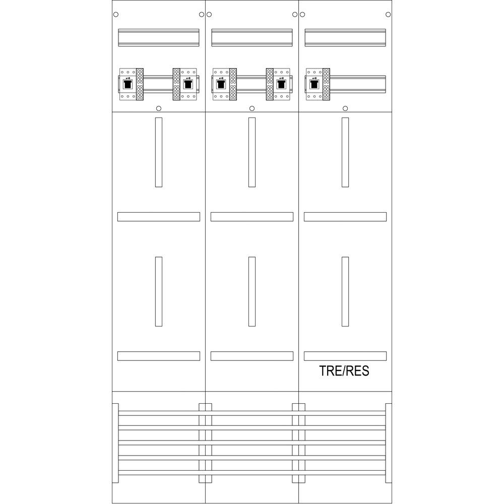 f-tronic Zählerfeld 7120370 Typ Z216ZR6-HSS 