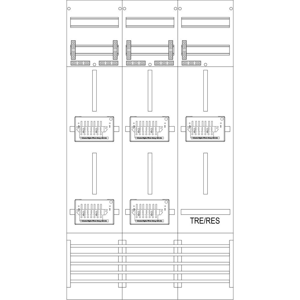 f-tronic Zählerfeld 7120371 Typ Z216ZR6-ZSK 