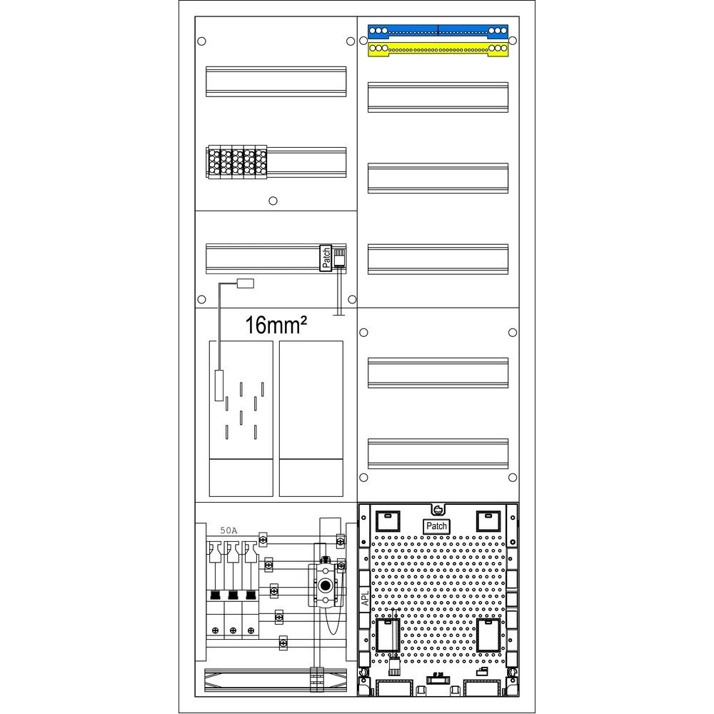 f-tronic Komplettschrank 7121863 Typ EHZ54APZ-16-50-TCEHZ 