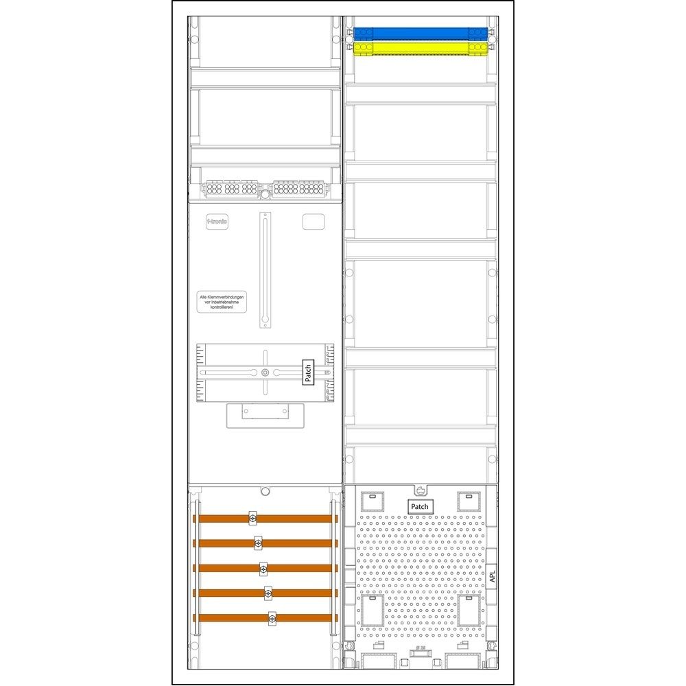 f-tronic Komplettschrank 7190051 Typ 3HZ721APZ 