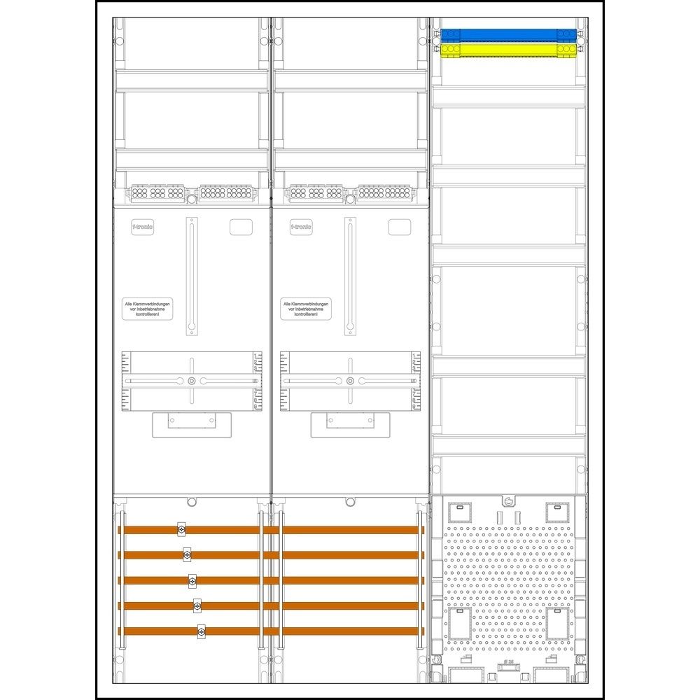 f-tronic Komplettschrank 7190450 Typ 3HZ732APZL 