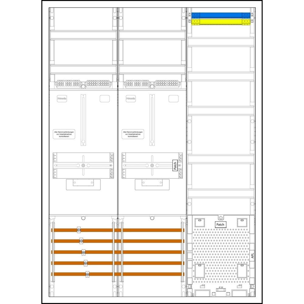 f-tronic Komplettschrank 7190451 Typ 3HZ732APZ 