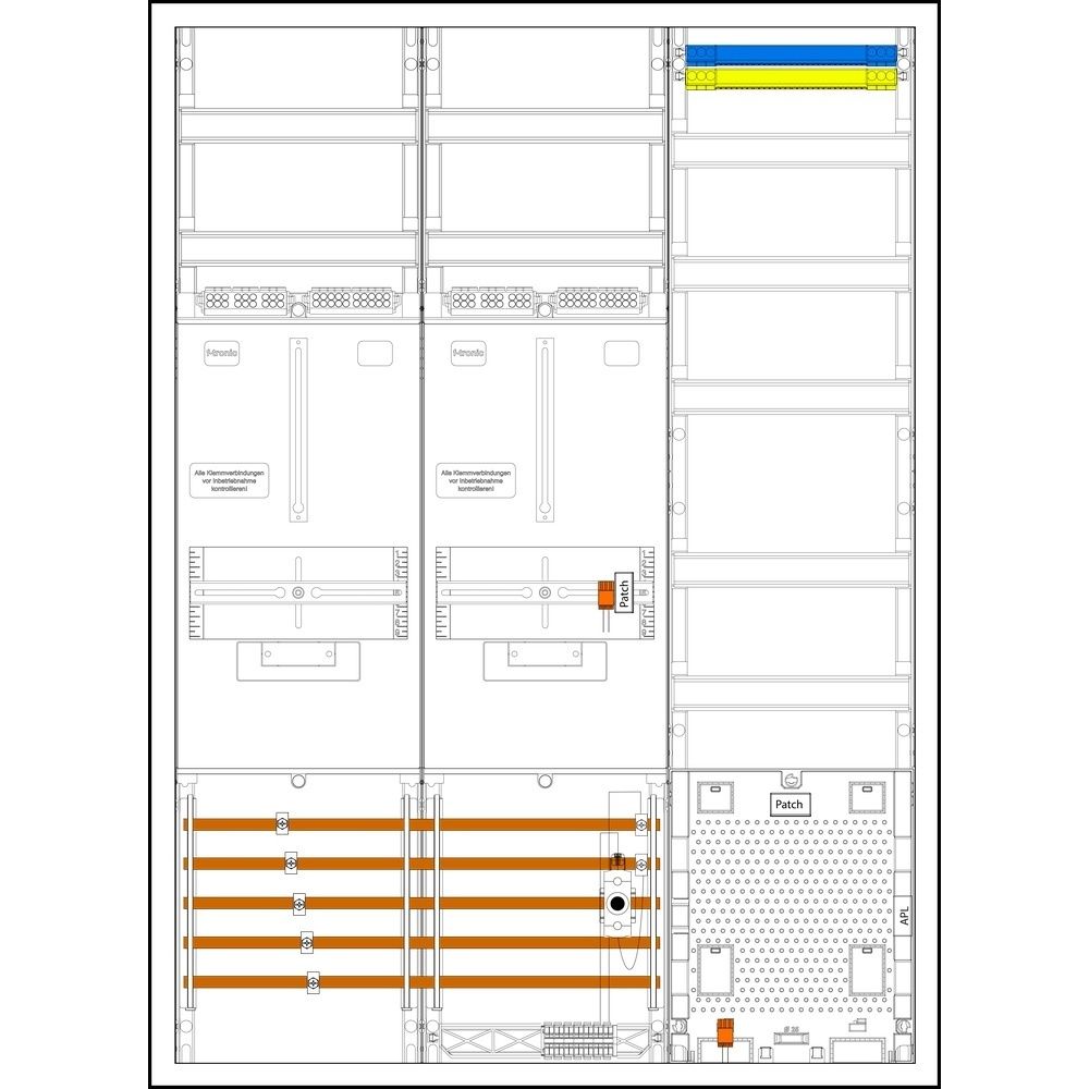 f-tronic Komplettschrank 7190453 Typ 3HZ732APZD01 