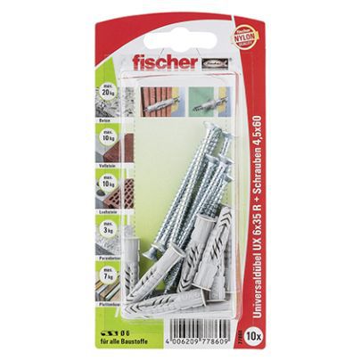 Fischer Universaldbel 077860 Typ UX 6 x 35 RSK