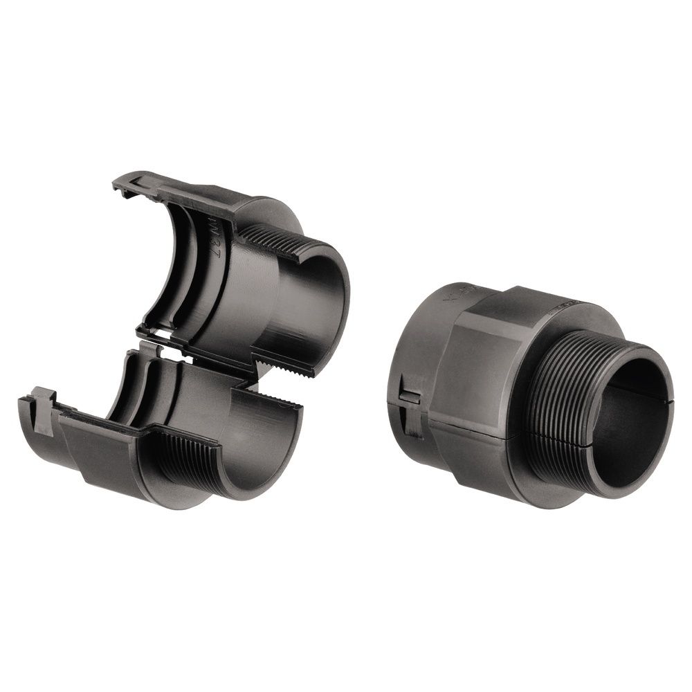 Fränkische Rohrwerke 49110232 Typ COFIX Fitting M32 schwarz NW 23 Preis per VPE von 50 Stück