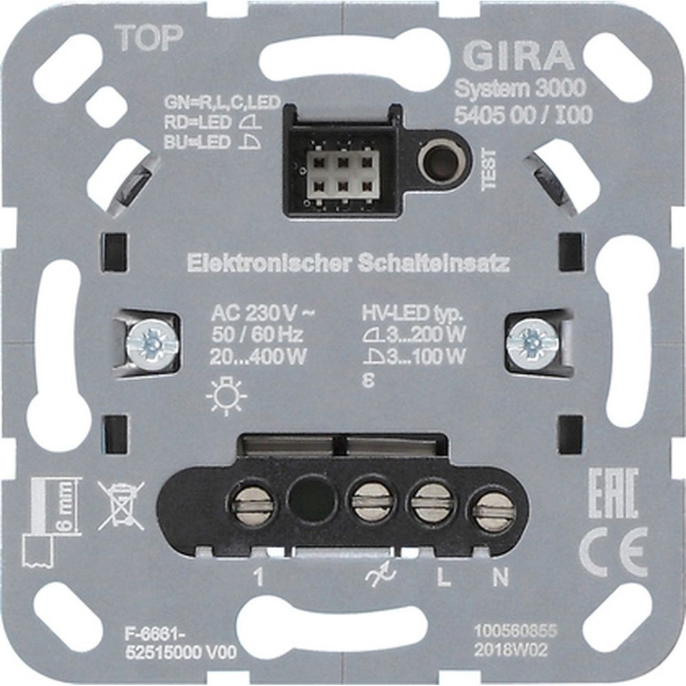 Gira Schalteinsatz 540500