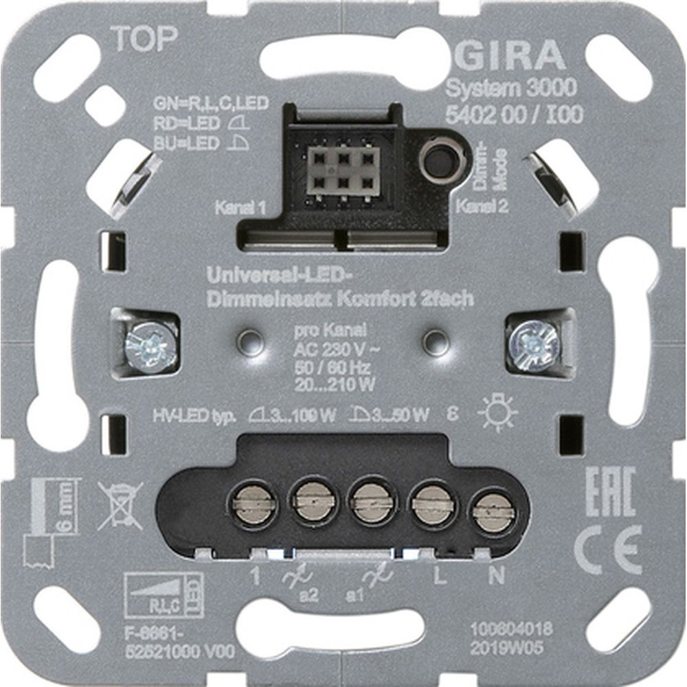 Gira LED Dimmeinsatz 540200