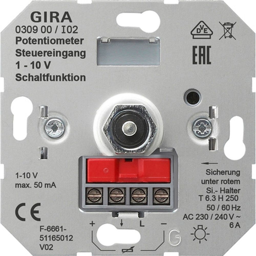 Gira Potentiometer 1-10V 030900