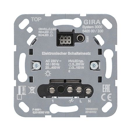 Gira Schalteinsatz 540500