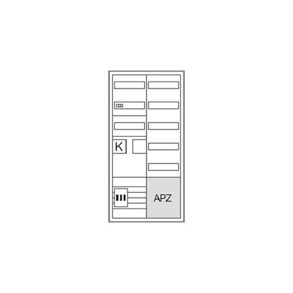 Hager Komplettschrank ZB32SEQ15EN 