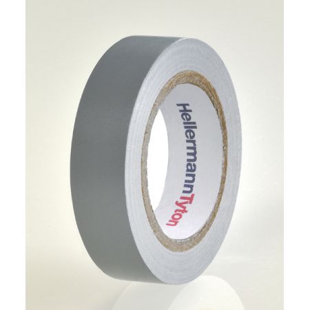 Hellermann Isolierband 710-00108 Typ HTAPE-FLEX15-15x10 PVC GY 10 