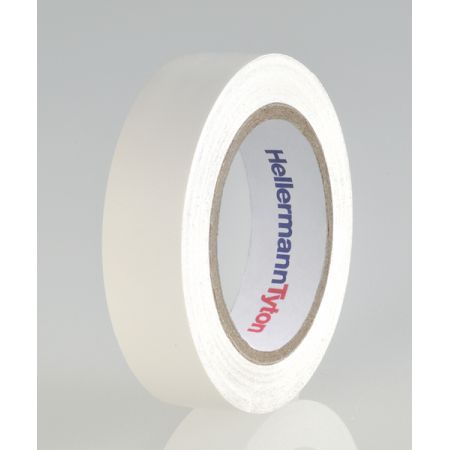 Hellermann Isolierband 710-00105 Typ HTAPE-FLEX15-15x10 PVC WH 10 