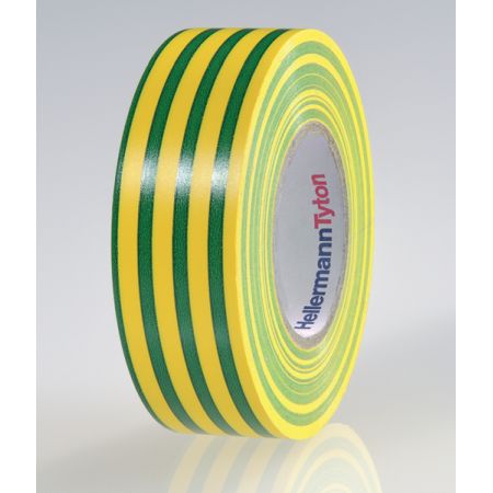 Hellermann Isolierband 710-00139 Typ HTAPE-FLEX15-25x25 PVC GNYE Preis per VPE von 10 Stück