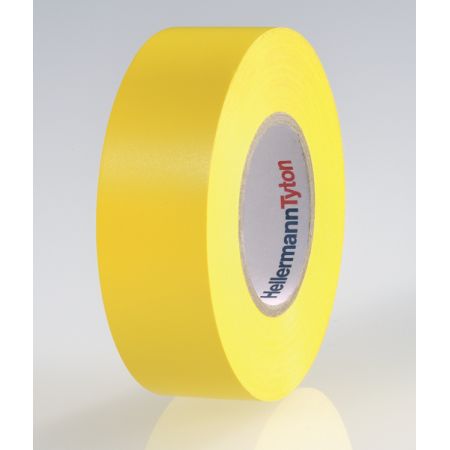 Hellermann Isolierband 710-00135 Typ HTAPE-FLEX15-25x25 PVC YE Preis per VPE von 10 Stück