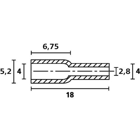 Hellermann Schutzkappen 631-58289 Typ OP4828 PE NA 2000 Preis per VPE von 2000 Stück