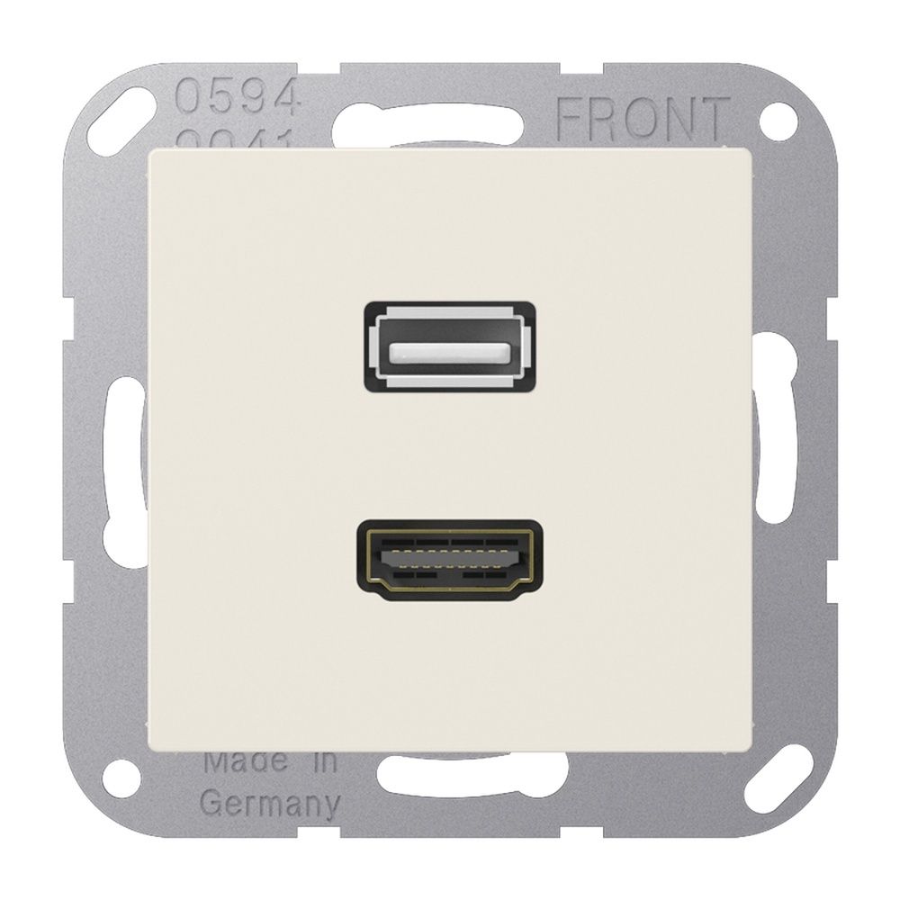 Jung HDMI USB Tragring MA A 1163 EAN Nr. 4011377069770