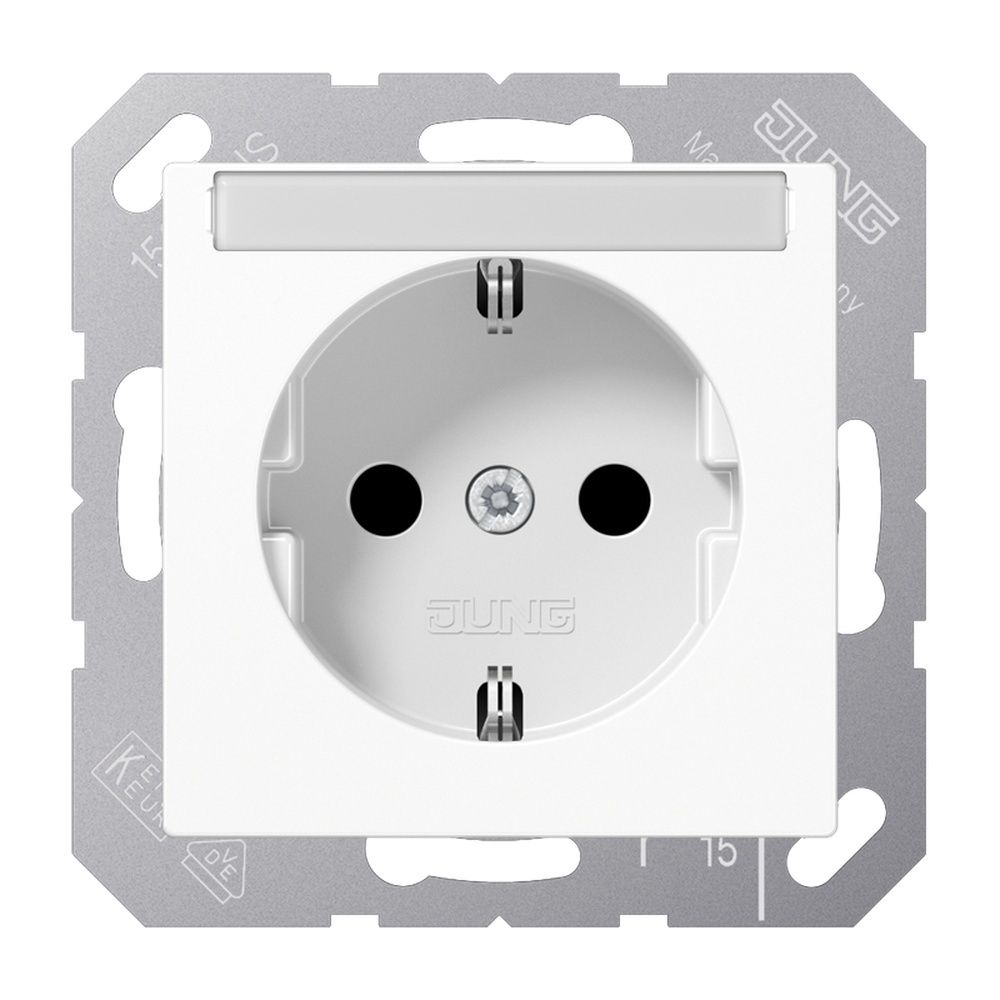 Jung Schutzkontakt Steckdose A 1520 BFNA WW EAN Nr. 4011377158313