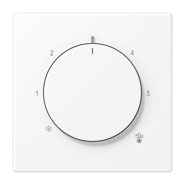 Jung Abdeckung für Thermostat LS1749BFWWM