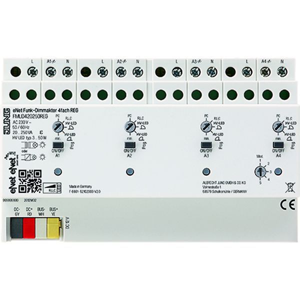 Jung Funk Universaldimmer FM DU 420250 REG EAN Nr. 4011377087545