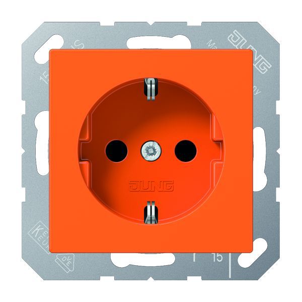 Jung Schutzkontakt Steckdose A 1520 BFKI O EAN Nr. 4011377057678